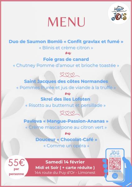 La Saint-Valentin Chez Jols