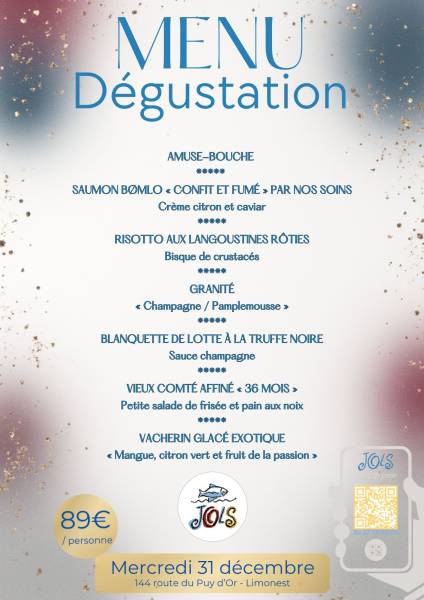 Menu Dégustation