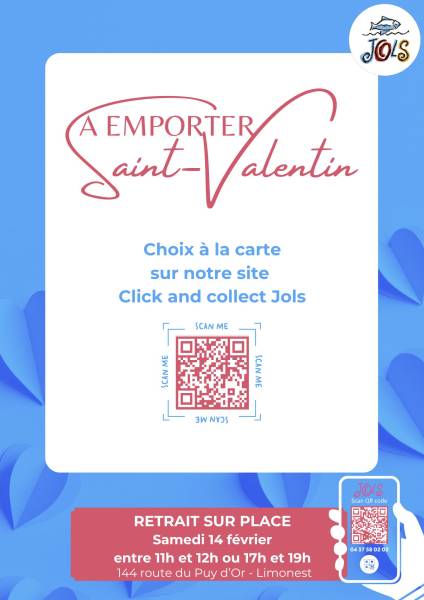 La Saint-Valentin Chez Jols