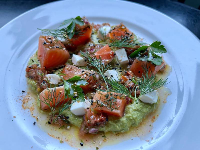 Notre zone d'activité pour ce service Dans quel restaurant manger un bon tartare de saumon Bömlo frais