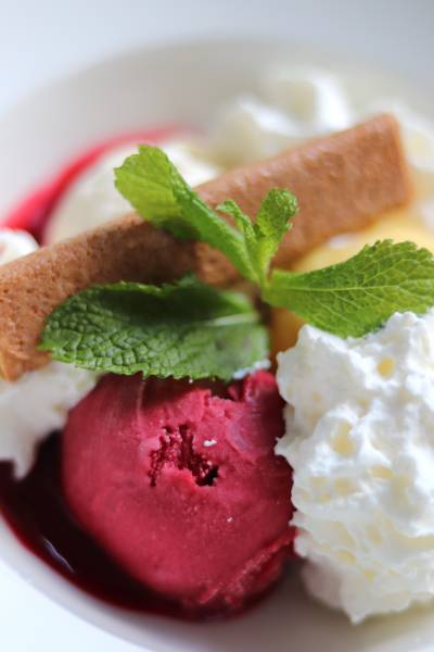 Les glaces et sorbets Artisanaux