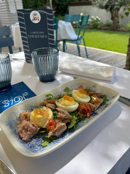 Menu Regate - 44,00€ (midi et soir) (Boissons non comprises)